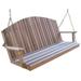 Creekvine Designs WF1990-2CVD 2 ft. Cedar Mountaintop Fanback Porch Swing