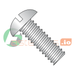 12-24 x 3/8 Machine Screws / Slotted / Round Head / 18-8 Stainless Steel (Quantity: 2 000 pcs)