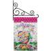 Easter Treats Garden Flag Set Spring 13 X18.5 Double-Sided Decorative Vertical Flags House Decoration Small Banner Yard Gift