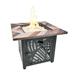 Endless Summer Darby 30 Square Outdoor UV Printed LP Gas Fire Pit Table