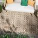 Well Woven Nors Brown Indoor/Outdoor Nordic Lattice Area Rug 8x10 (7 10 x 9 10 )