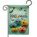 Angeleno Heritage G135556-BO 13 x 18.5 in. Pumpkin Patch Boo Garden Flag with Fall Halloween Double-Sided Decorative Vertical Flags House Decoration Banner Yard Gift