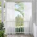 Outdoor Curtains for Patio Waterproof Grommet Patio Curtains Privacy Pool Porch Sheers Deck Drapes for Gazebo and Pergola