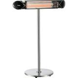 Infrared Patio Heater With Remote Control Free Standing 1500W 35-3/8 L