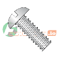 4-40 x 7/8 Machine Screws / Slotted / Round Head / 18-8 Stainless Steel (Quantity: 5 000 pcs)