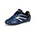 Woobling Adult Breathable Flat Soccer Cleats Jogging Soft Round Toe Sneakers Gym Comfort Mesh Trainers Dark Blue Broken Nail 4.5Y