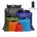 6 Pack Waterproof Dry Bags Lightweight Outdoor Dry Sacks Ultimate Dry Bags for Kayaking Rafting Boating Camping (1.5L 2.5L 3L 3.5L 5L 8L)