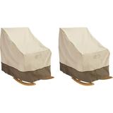 Classic Accessories Veranda Patio Rocking Chair Cover 2-Pack Bundle