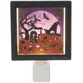 Jack O Lantern Shadow Box LED Night Light Gift