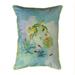 16 x 20 in. Betsys Sea Turtle Large Indoor & Outdoor Pillow - Large