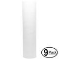 9-Pack Replacement for Watts WP-4V Polypropylene Sediment Filter - Universal 10-inch 5-Micron Cartridge for WATTS PREMIER 500109 WP-4V VOC REVERSE OSMOSIS SYSTEM - Denali Pure Brand