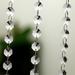 10Pcs/Set Acrylic Gems Bead Garland Strands Curtains Decoration for Shopping Arcade Store Hotel Cafe Living Room Chandelier Bead Lamp Chain Christmas Wedding Party Decoration
