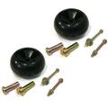 The ROP Shop | (Pack of 2) Deck Wheel Kit for Husqvarna 539107610 532133957 LawnMower Tractor
