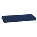 Arden Selections ProFoam Essentials Outdoor Bench Cushion 18 x 46 Sapphire Blue Leala