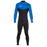 Hyperflex 4/3mm Men s VYRL Fullsuit - Chest Zip Blue Large