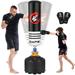 GIKPAL Punching Bag 70 Freestanding Heavy Boxing Bag with Stand for Adult Teens Kids Kickboxing Bag with 12 Suction Cup Base for Home Office Gym