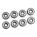 8Pc ABEC 11 Bearings Skateboard Skate Board Roller Longboard White