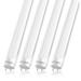 T8 4ft LED Light Bulbs 22W Fluorescent Tube 6000K Cool White Frosted 4-Pack