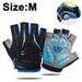 Men - Padded Weight Lifting Gloves with Anti-Slip Design - Gym Gloves for Weightlifting Kettlebell Gym Training Cycling Rowing & Biking