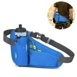 Running Belt Sport Waist Pack with Water Bottle Holder Hydration Belt Fanny Pack Reflective Stripes Cellphone Storage Earphone ho