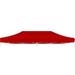 American Phoenix 10x20 ft Red Top Cover Replacement for Pop up Canopy