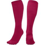 Multi-Sport Athletic Socks 1 Pair Large Cardinal