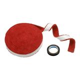 Uxcell 32.8ft Anti Skid Sweatband Cotton Towel Badminton Tennis Racket Overgrip Red