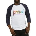 CafePress - Earth Pride Baseball Jersey - Cotton Baseball Jersey 3/4 Raglan Sleeve Shirt