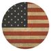 AMERICAN FLAG VINTAGE Outdoor Rug By Kavka Designs