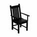 Westin Outdoor Laguna Patio Dining Armchair Black