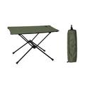 Meterk Outdoor Folding Picnic Table Portable Camping Desk Aluminum Table for Picnic Hiking Camping Beach Cooking and Backyard Use