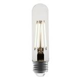 Better Homes & Gardens LED Vintage Light Bulb T10 40W Soft White Spiral Filament E26 Dim - 4 Pk