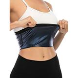 FUTATA Women s Sauna Slimming Waist Trainer Workout Body Shaper Sweat Enhancing Underbust Corset Tummy Control Shapewear Waist Cincher for Weight Loss