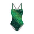 TYR Womens Chroma Diamondfit One Piece (Green 30)