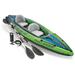 Intex Challenger K2 Kayak 2-Person Inflatable Kayak Set with Aluminum Oars a...