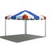 TentandTable West Coast Frame Outdoor Canopy Tent Red White Blue 10 ft x 10 ft