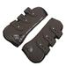 Horse Front Legs Guard Horse Leg Protective Boots Elastic For Riding For Jumping Pair Of Brown Front Legs L
