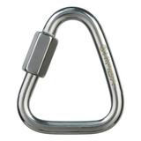 Outdoor Climbing Buckle Triangle Safety Lock Fast Hook Carabiner (6mm)