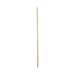 Boardwalk BWK834 1.13 in. Diameter x 60 in. Length Lie-Flat Screw-In Lacquered Wood Mop Handle - Natural