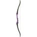 Fin Finder 81192 58 in. Bank Runner Right Hand Recurve Bow Purple - 35 lbs