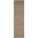 SAFAVIEH Outdoor VER095-0752 Veranda Terracotta / Chocolate Rug