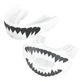 Shock Doctor Sport Lip Guard & Mouth Guard 2-Pack White Fang One Size Fits All