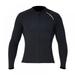 Wetsuit Top Men 6mm Neoprene Wetsuit Jacket Long Sleeve Wetsuit Shirt for Water Aerobics Diving in Cold Water