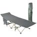 YouLoveIt Folding Camping Cot Outdoor Cot Bed Sleeping Bed Camp Bed Travel Cot with Carry Bag