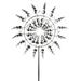 LELINTA Metal Windmill - 3D Kinetic Metal Wind Spinners Unique Wind Spinner Catcher Premium Kinetic Wind Sculpture Metal Decor Windmill for Yard Patio Lawn & Garden