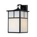 Maxim 4054WTBK 16 in. Coldwater 1-Light Outdoor Wall Lantern Black