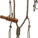 Windfall Hunting Duck Call Lanyard Hunter Game Call Lanyard Hunting Decoy Rope with 12 Knitting Rope Adjustable Loops Wild Bird Whistle Sling 1Pc Whistle Lanyard (Other Accessories Not Included)