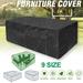 Rosnek Waterproof Garden Furniture Cover For Table Cube Chair Sofa Dustproof Rainproof Outdoor Patio Protective Case