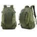 35L Outdoor Transport Backpack for Camping Hiking Daypack Trekking Traveling and Survival Gear for both Men & Women Olive Drab