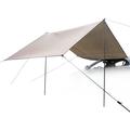 LIVABIT Outdoor Tent Sun Shade Canopy Shelter (Tan)